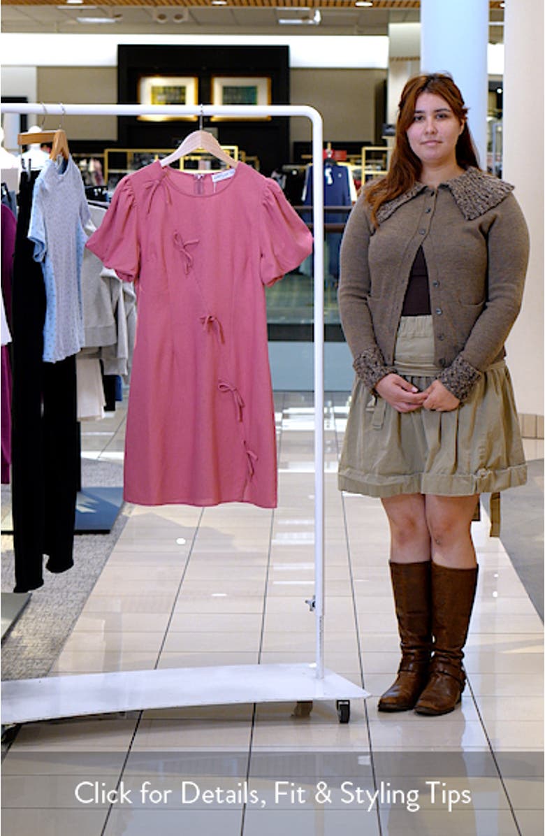 Ruthie Puff Sleeve Minidress, sales video thumbnail