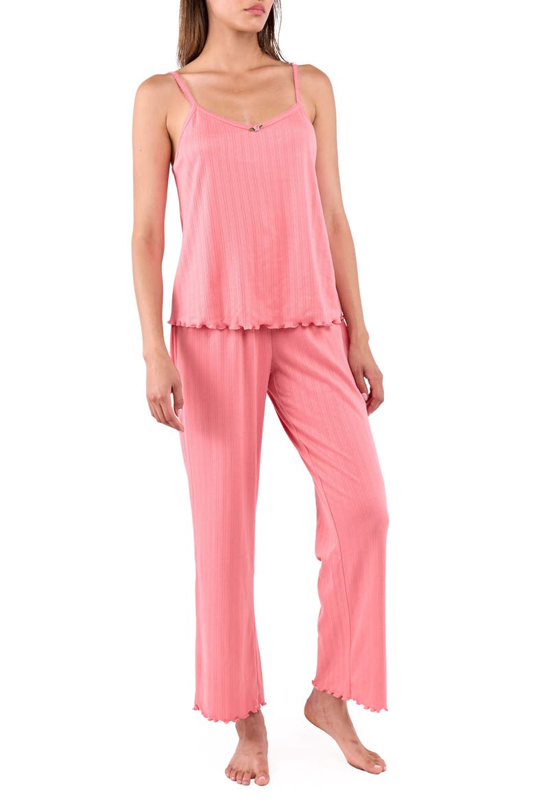 Ophelia 3-Piece Pajamas Set, Main, color, PINK