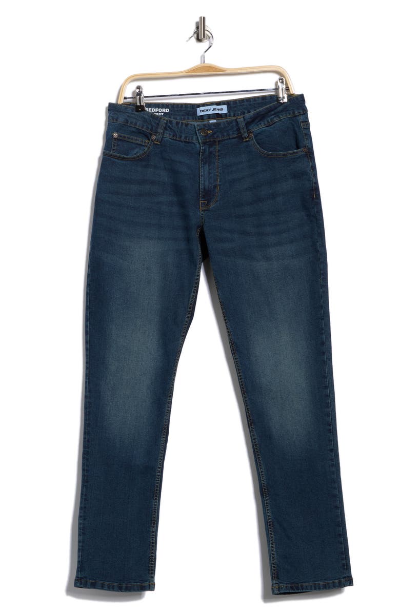 DKNY SPORTSWEAR Bedford Premium Soft Jeans, Alternate, color, Stuyvesant Wash