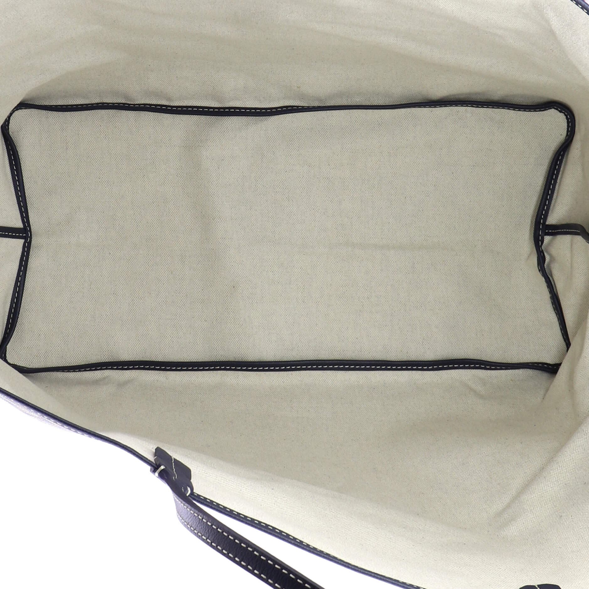 Pre-Owned Goyard Saint Louis Tote Coated Canvas GM, Alternate, color, Blue