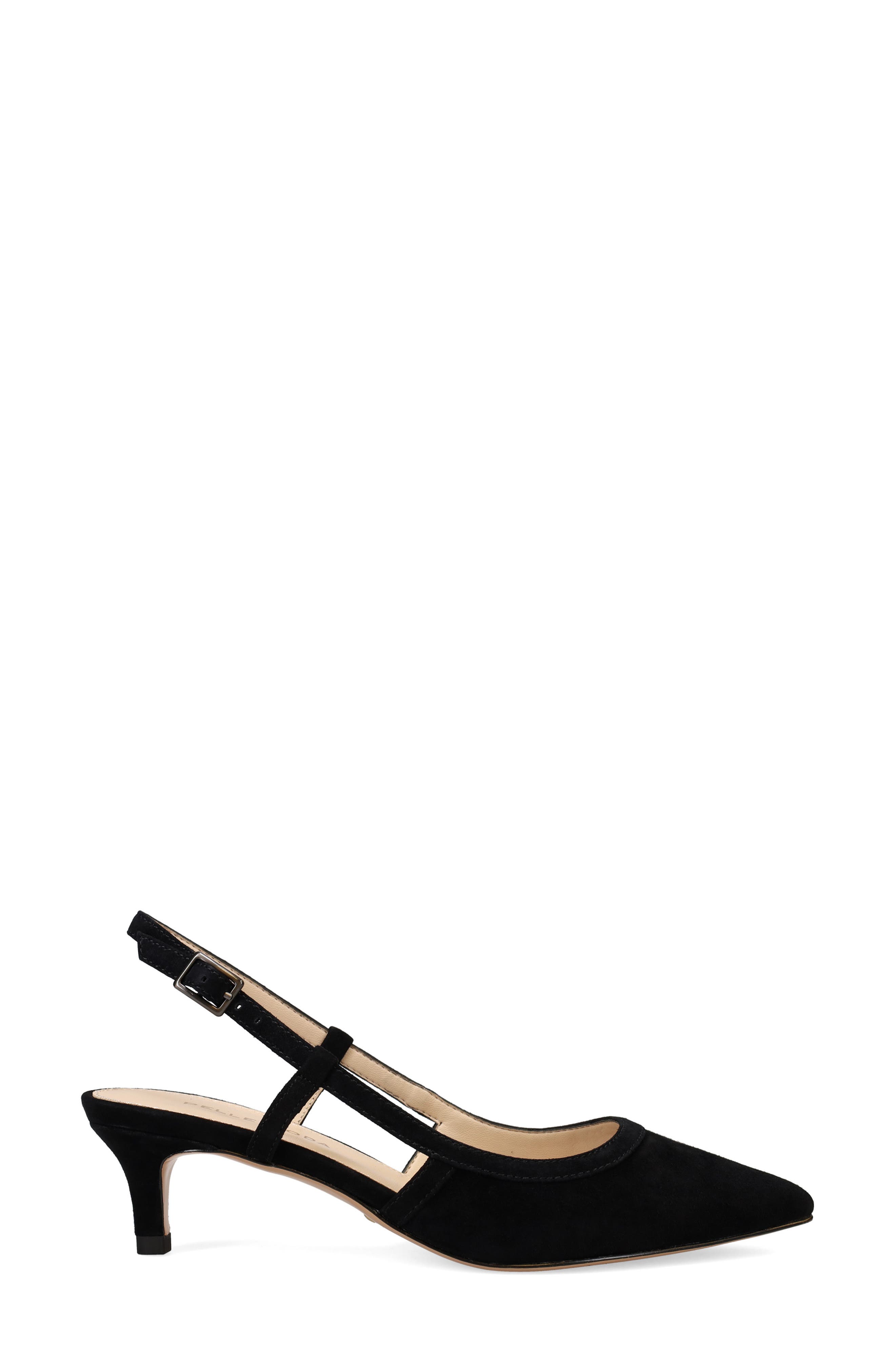 Pelle Moda Deena Slingback Pump, Alternate, color, Black