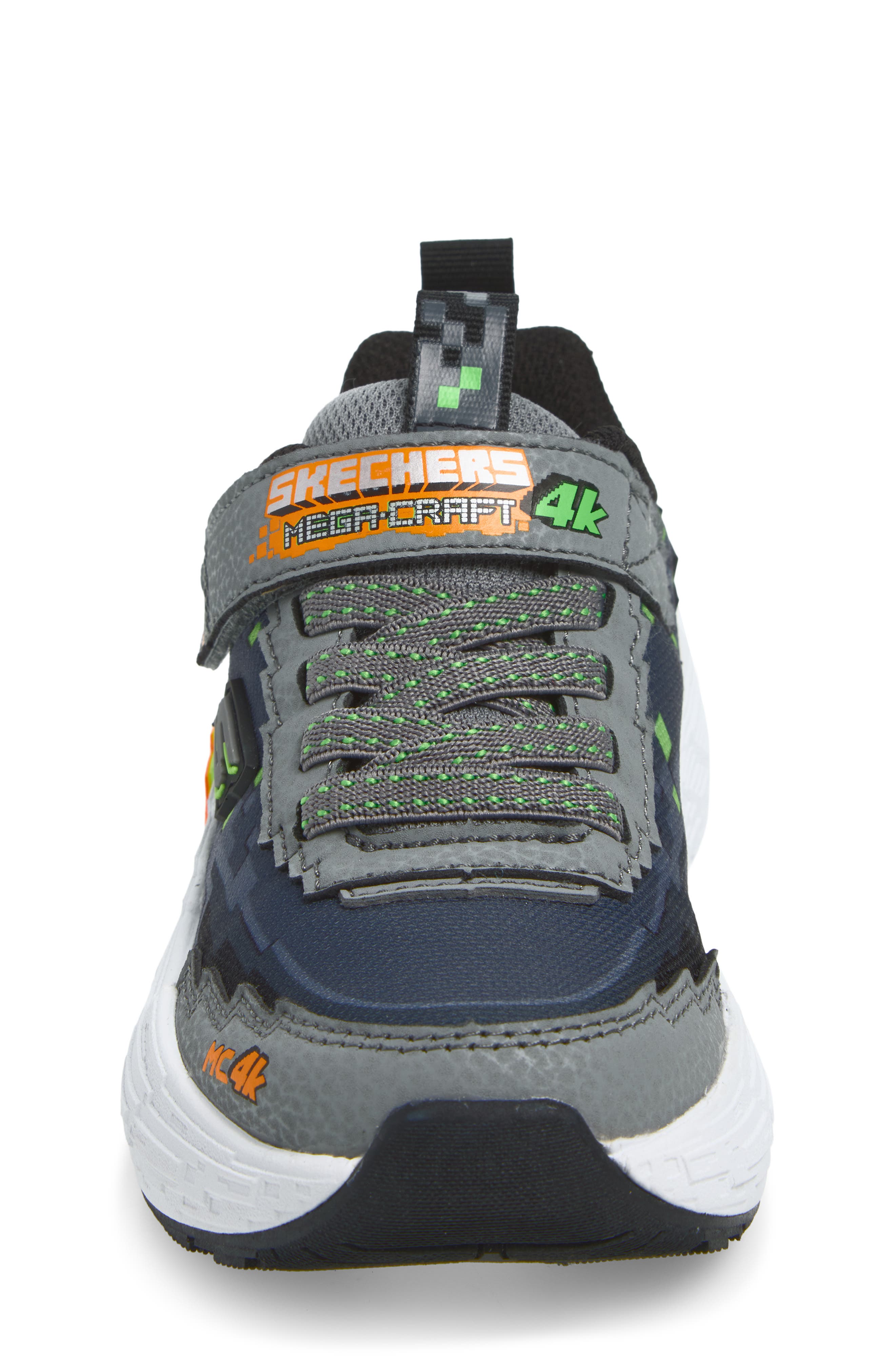 SKECHERS Mega-Craft<sup>®</sup> 4K Sneaker, Alternate, color, Grey/ Lime