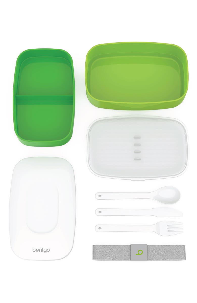 BENTGO Classic Lunch Box - Set of 2, Alternate, color, Green