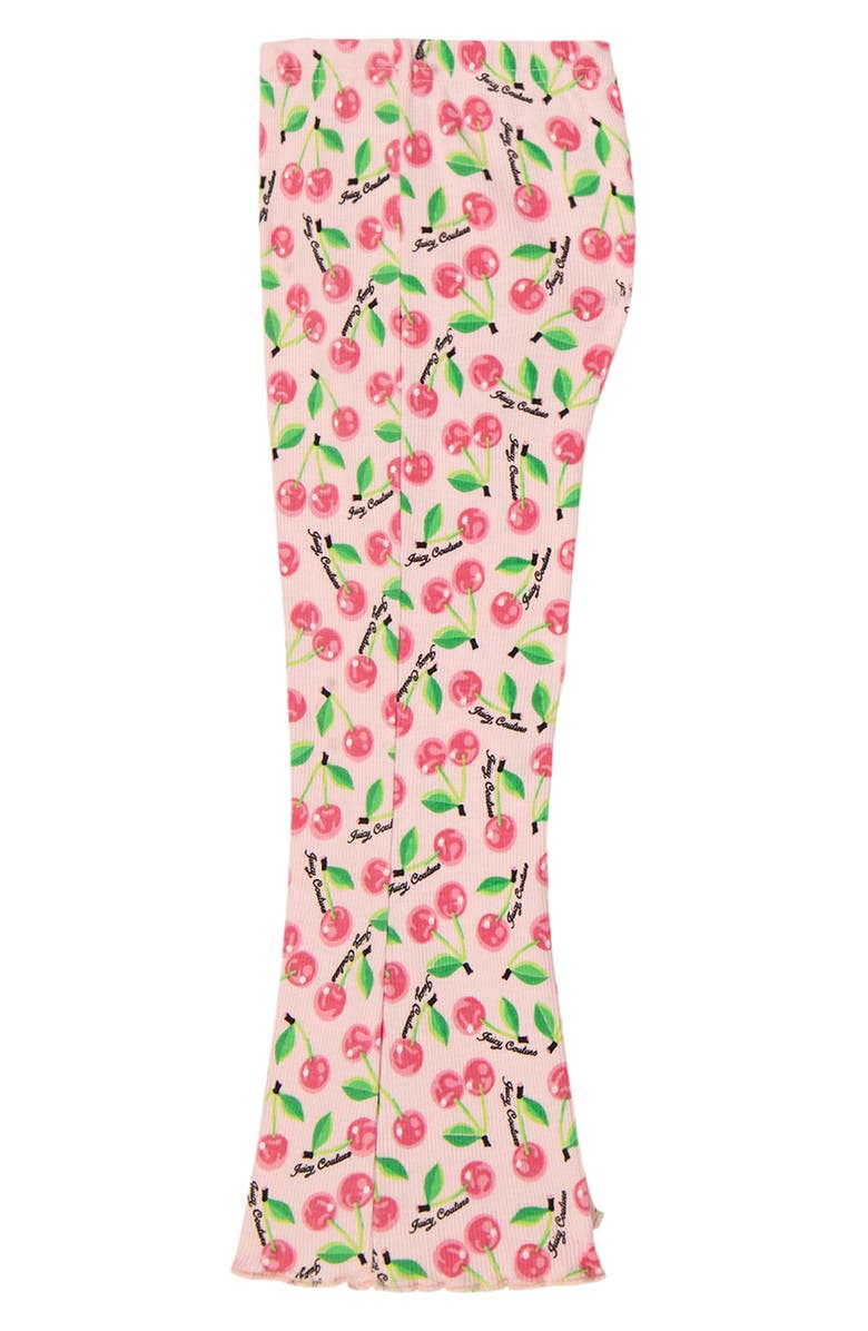 Juicy Couture Sweatshirt, Flare Leggings & Headband Set, Alternate, color, Pink Multi