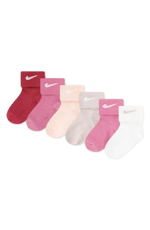 Assorted 6-Pack Lightweight Ankle Socks