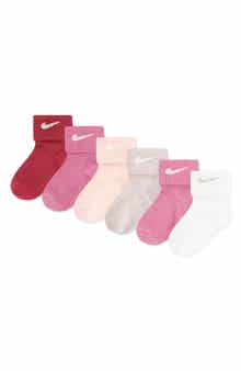 Assorted 6-Pack Lightweight Ankle Socks