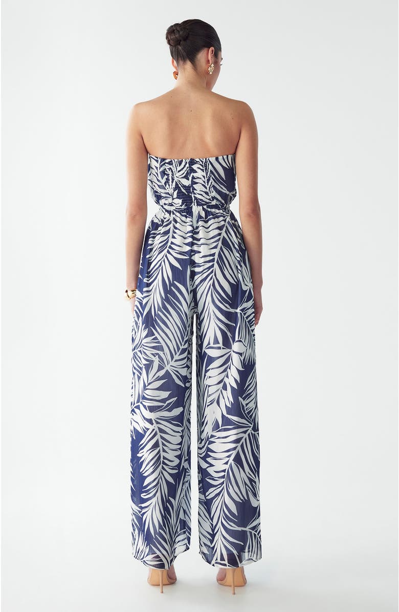 BWLDR Alias Jumpsuit, Alternate, color, Navy Palms