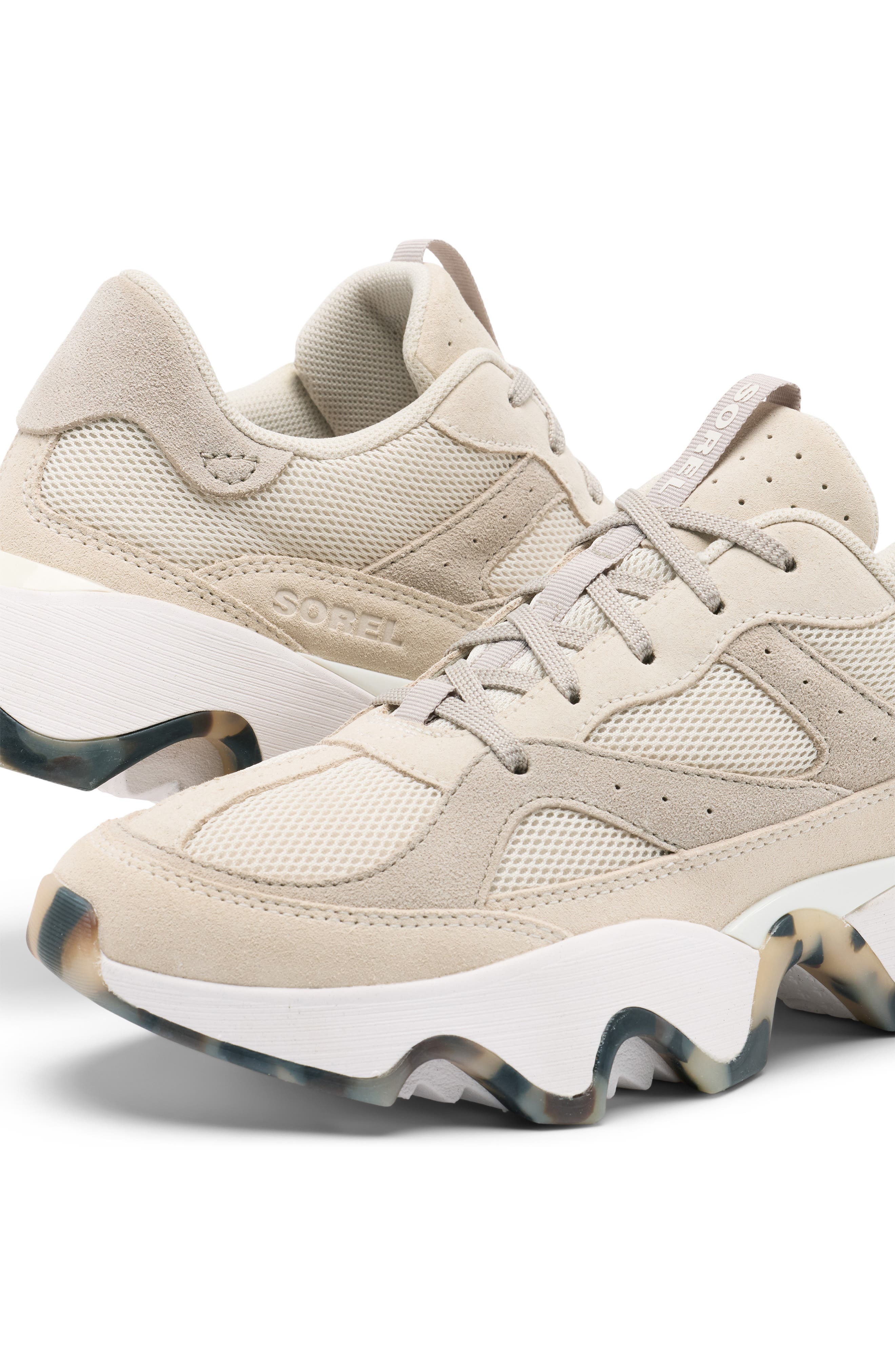 Kinetic Array Sneaker, Alternate, color, FAWN/ SEA SALT