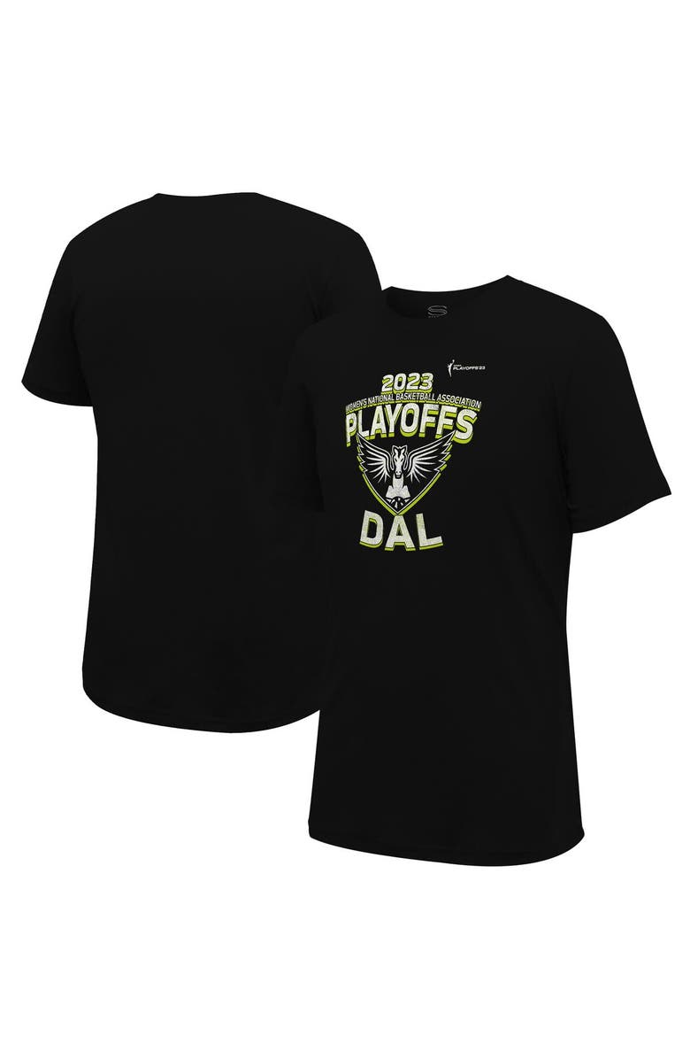 Stadium Essentials Unisex Stadium Essentials Black Dallas Wings 2023 WNBA Playoffs Dust T-Shirt, Main, color, Black