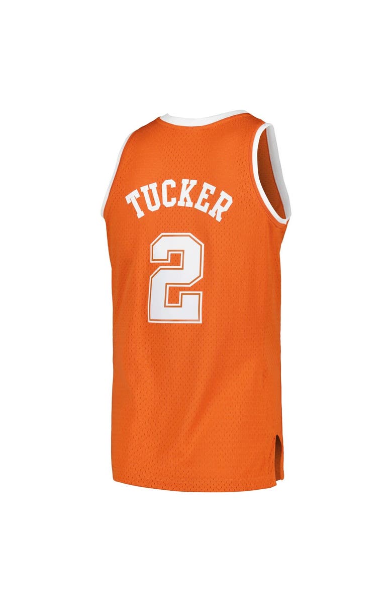 Mitchell & Ness Men's Mitchell & Ness PJ Tucker Texas Orange Texas Longhorns 2005/06 College Vault Player Swingman Jersey, Alternate, color, 