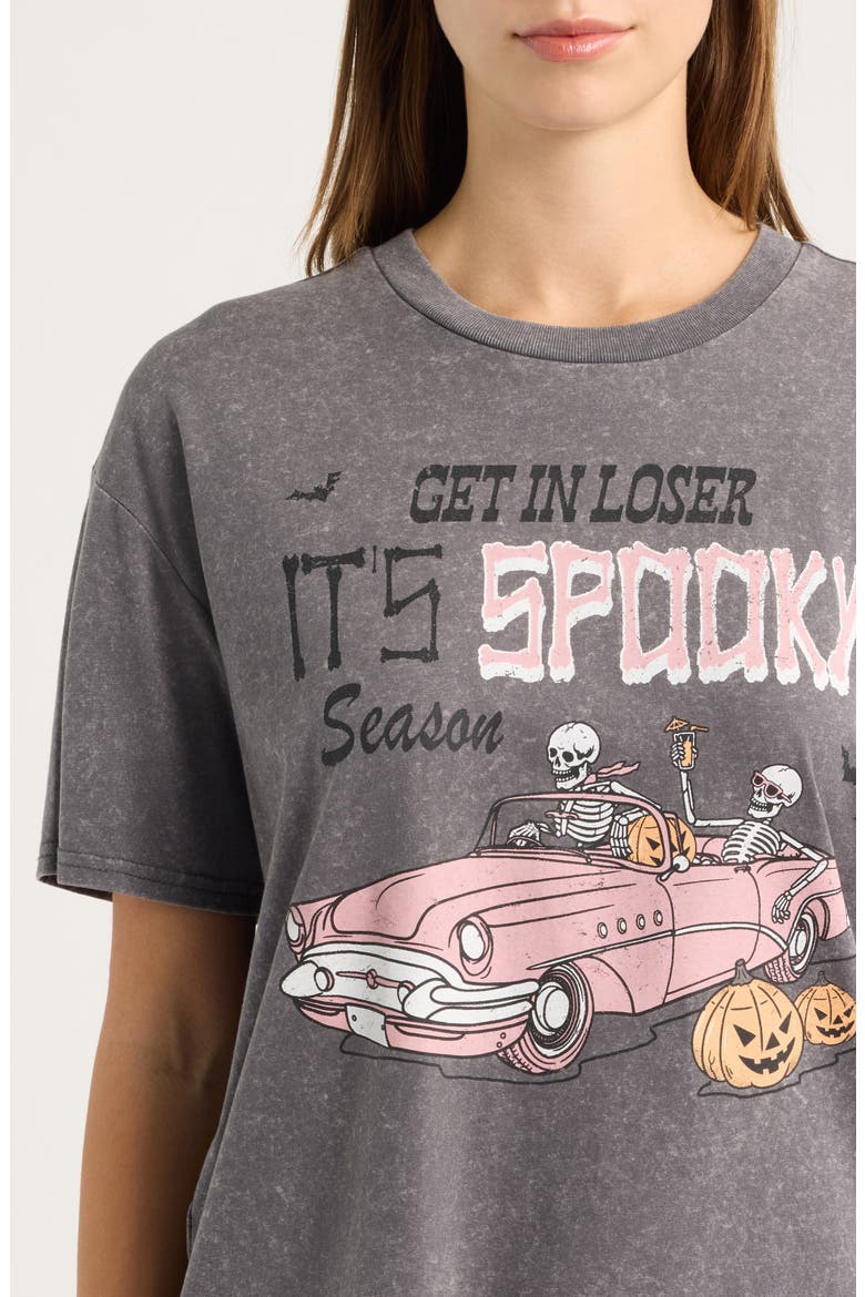 Spooky Season Graphic T-Shirt, Alternate, color, BLACKENED PEARL