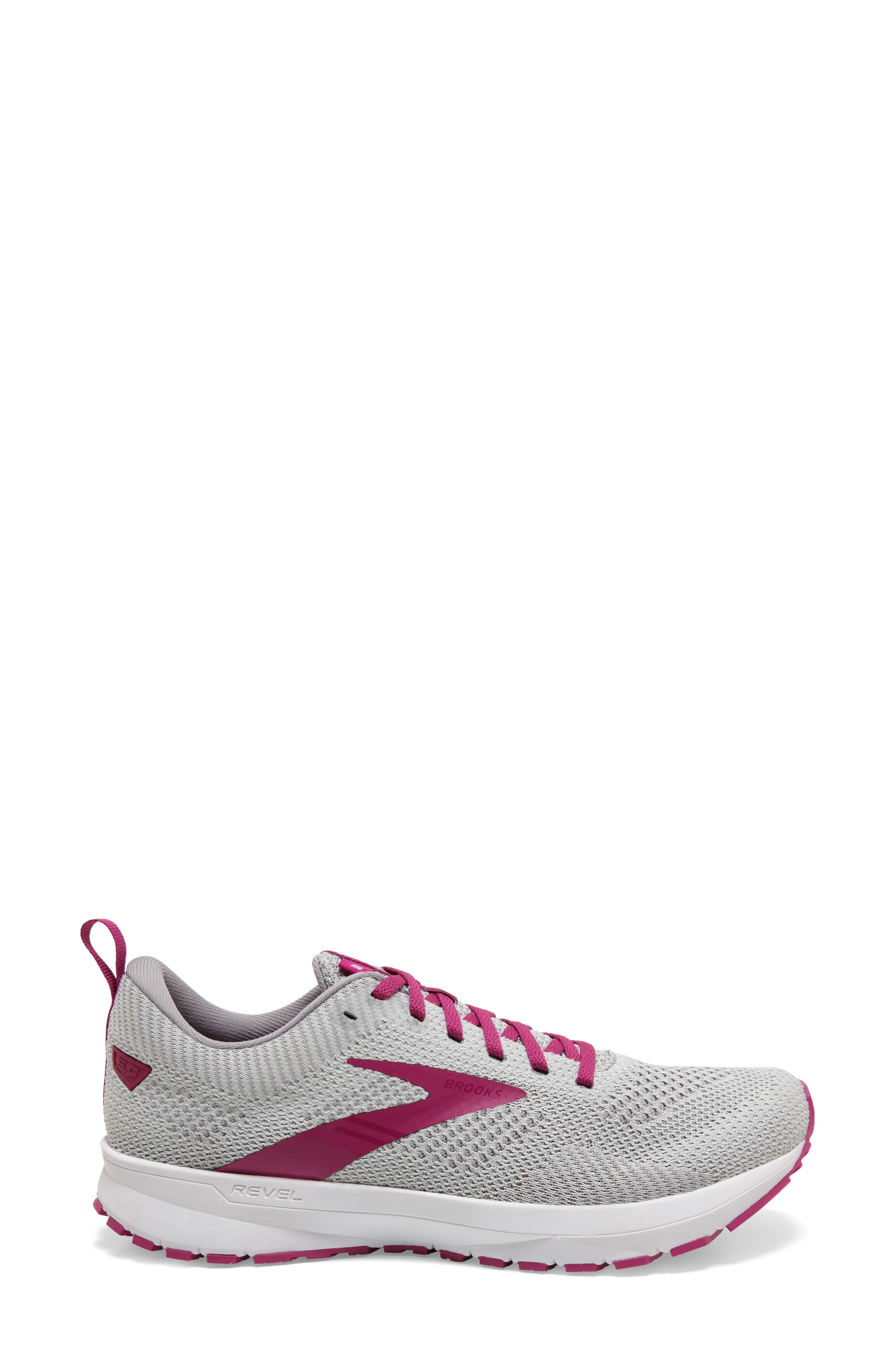 Revel 5 Hybrid Running Shoe, Alternate, color, GREY/ WHITE/ BATON ROUGE