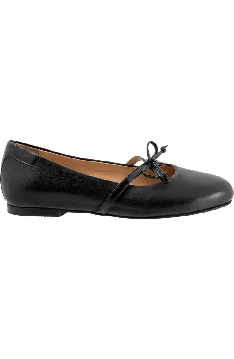 Trotters Carissa Ballet Flat, Alternate, color, Black