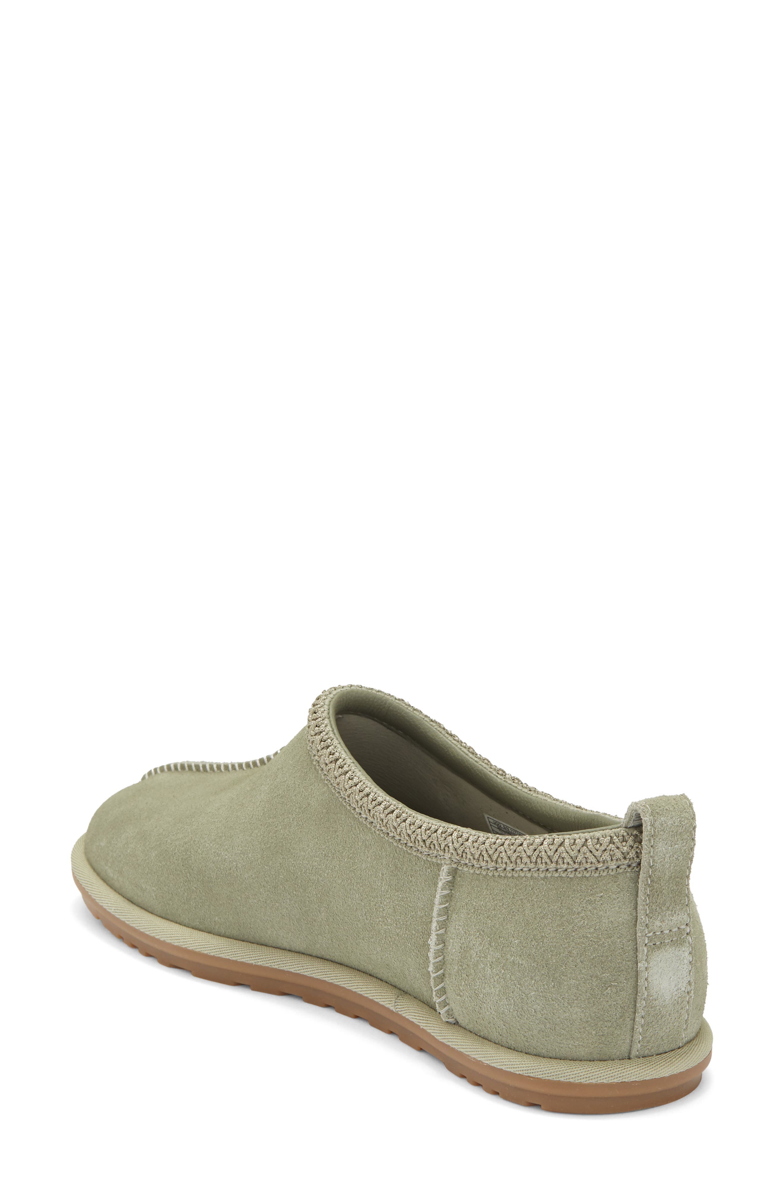 Tasman Deconstructed Genuine Shearling Lined Slipper, Alternate, color, SHADED CLOVER