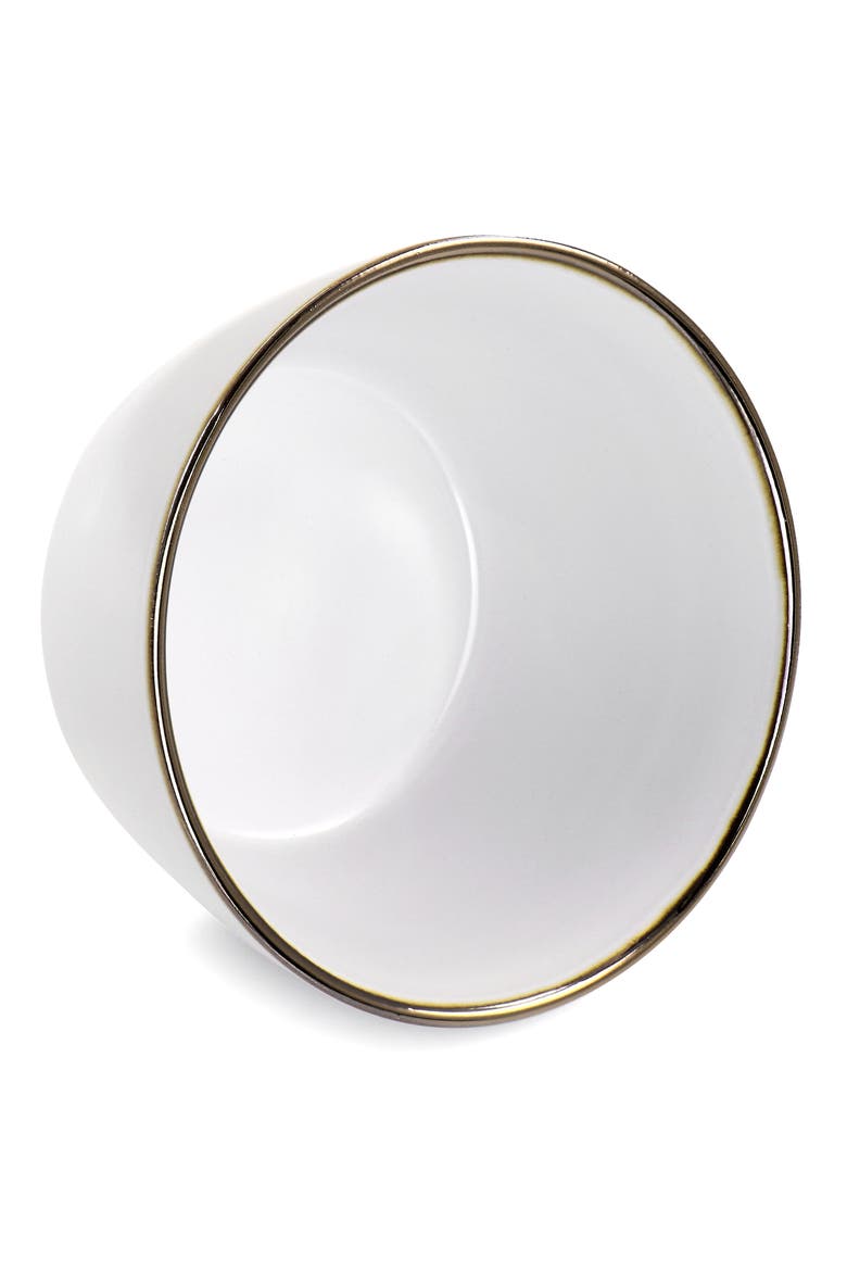 Arthur 6 Piece Stoneware Bowl Set, Alternate, color, White