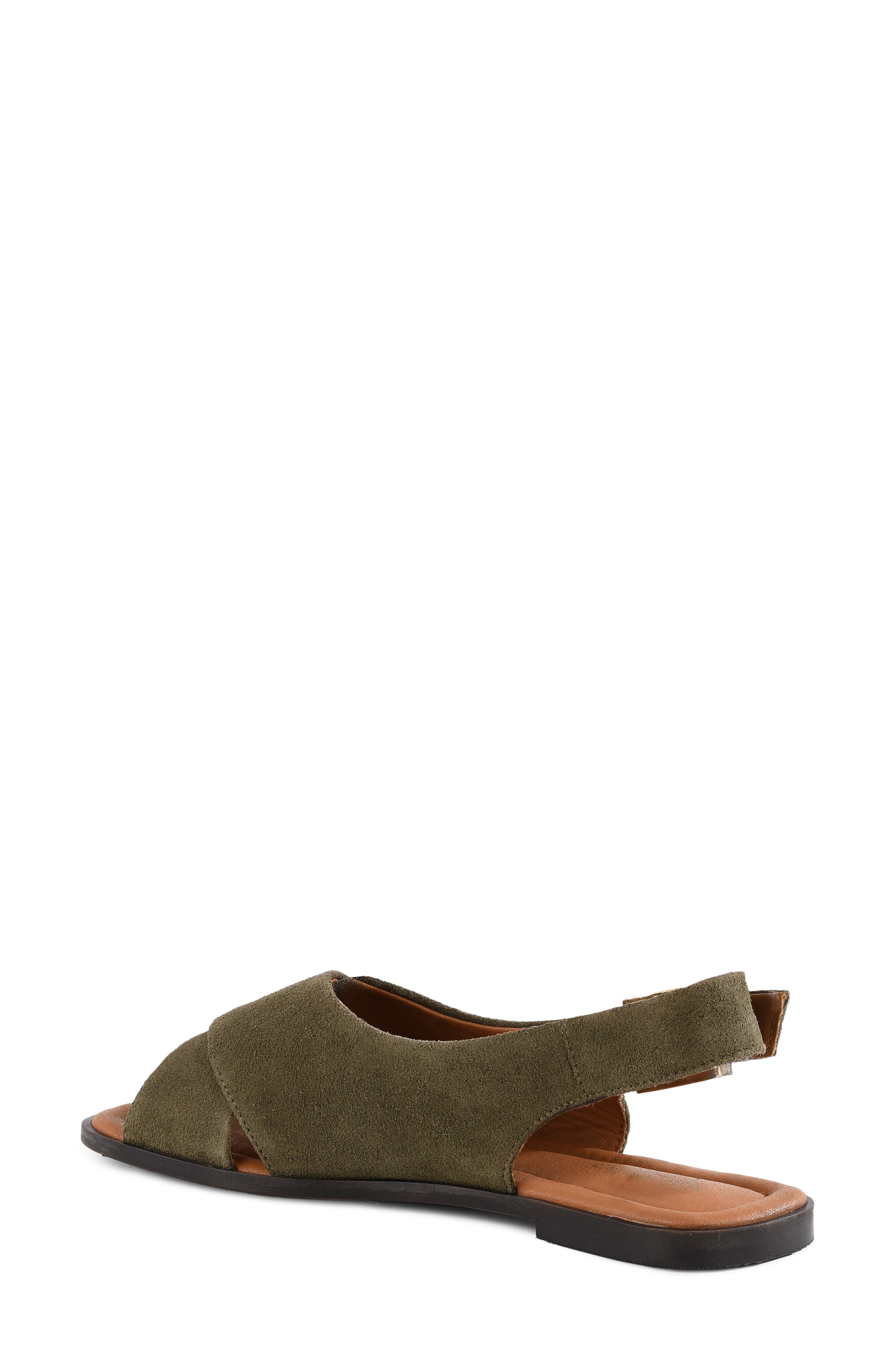 Good Hearted Slingback Sandal, Alternate, color, OLIVE