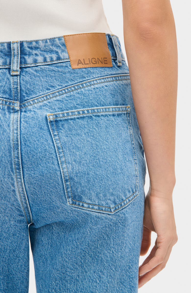 ALIGNE Kick Flare Jeans, Alternate, color, New Lightwash