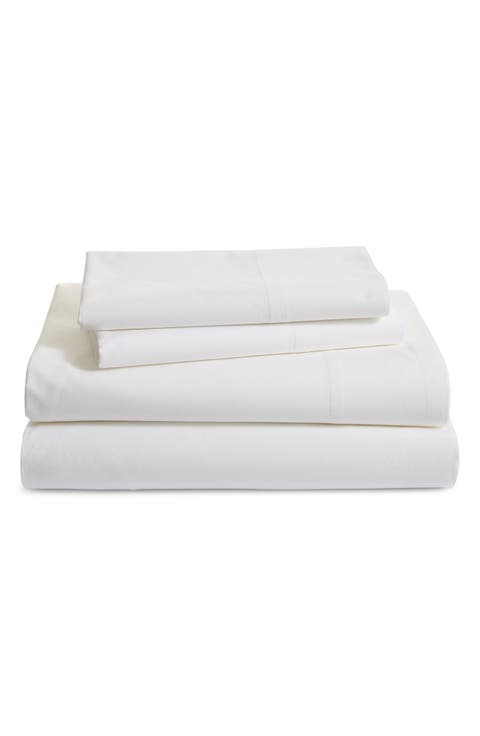at Home Percale Sheet Set