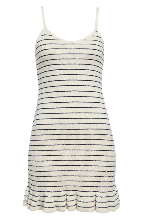 Ruffle Hem Minidress