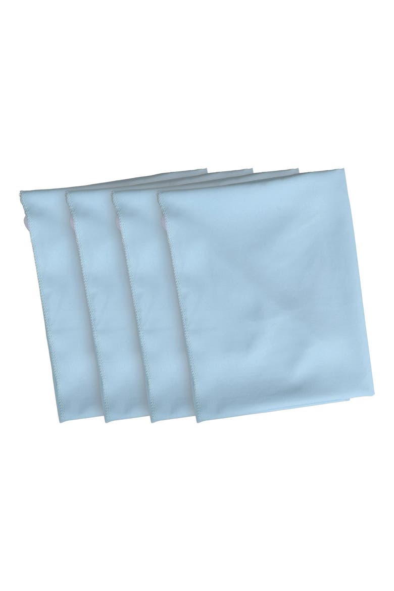 Standard Cot Sheet - Preschool - Blue - Set of 4, Alternate, color, Blue
