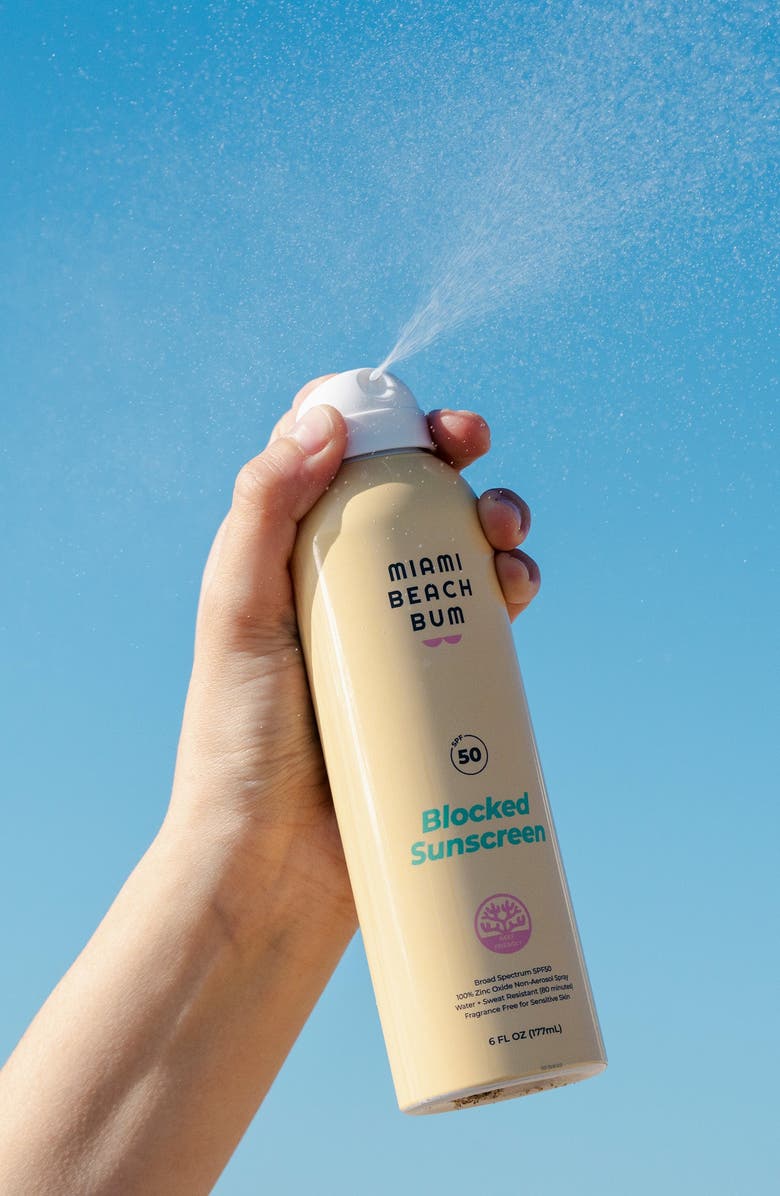 Miami Beach Bum Blocked SPF50 Sunscreen, Alternate, color, NO COLOR