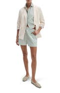 rag & bone Marvin Stripe Cotton Drawstring Shorts