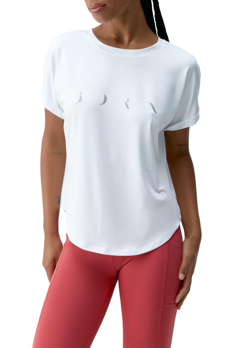 Azami Performance Sport T-Shirt, Main, color, White