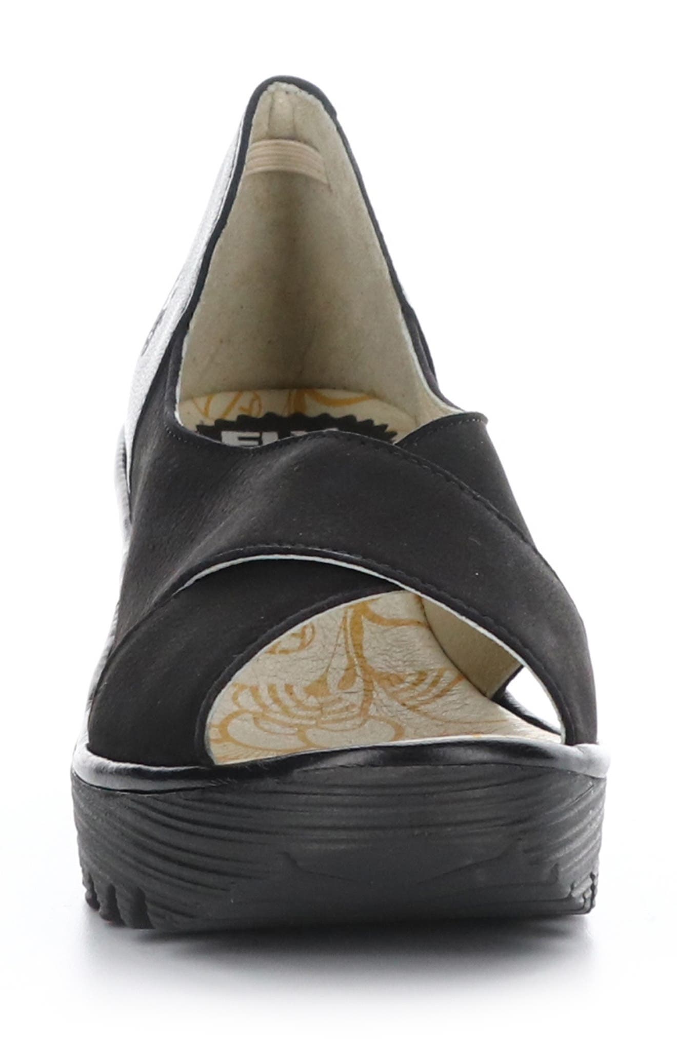 Fly London Yoma Wedge Sandal, Alternate, color, 