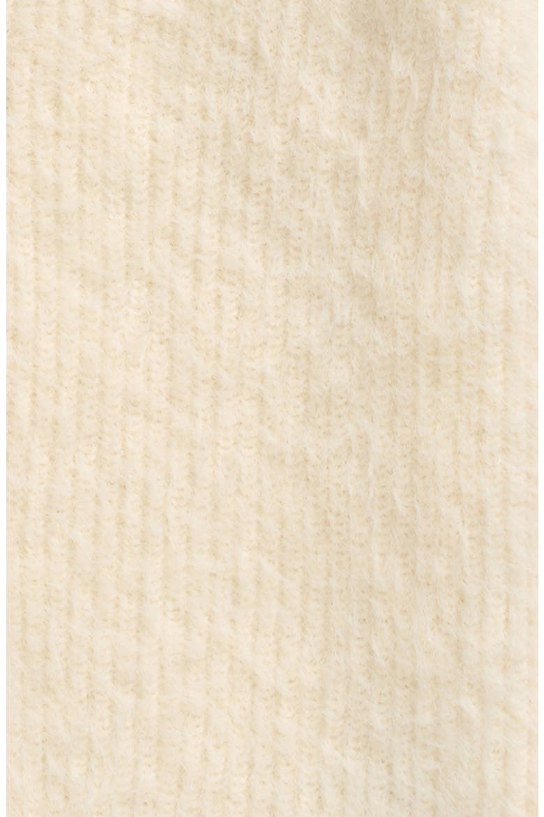 Kids' Eyelash Chenille Cardigan, Alternate, color, IVORY EGRET