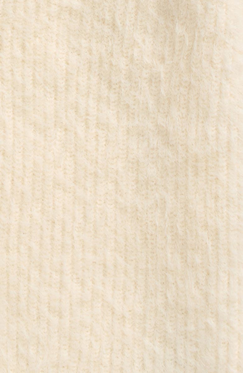 Tucker + Tate Kids' Eyelash Chenille Cardigan, Alternate, color, Ivory Egret