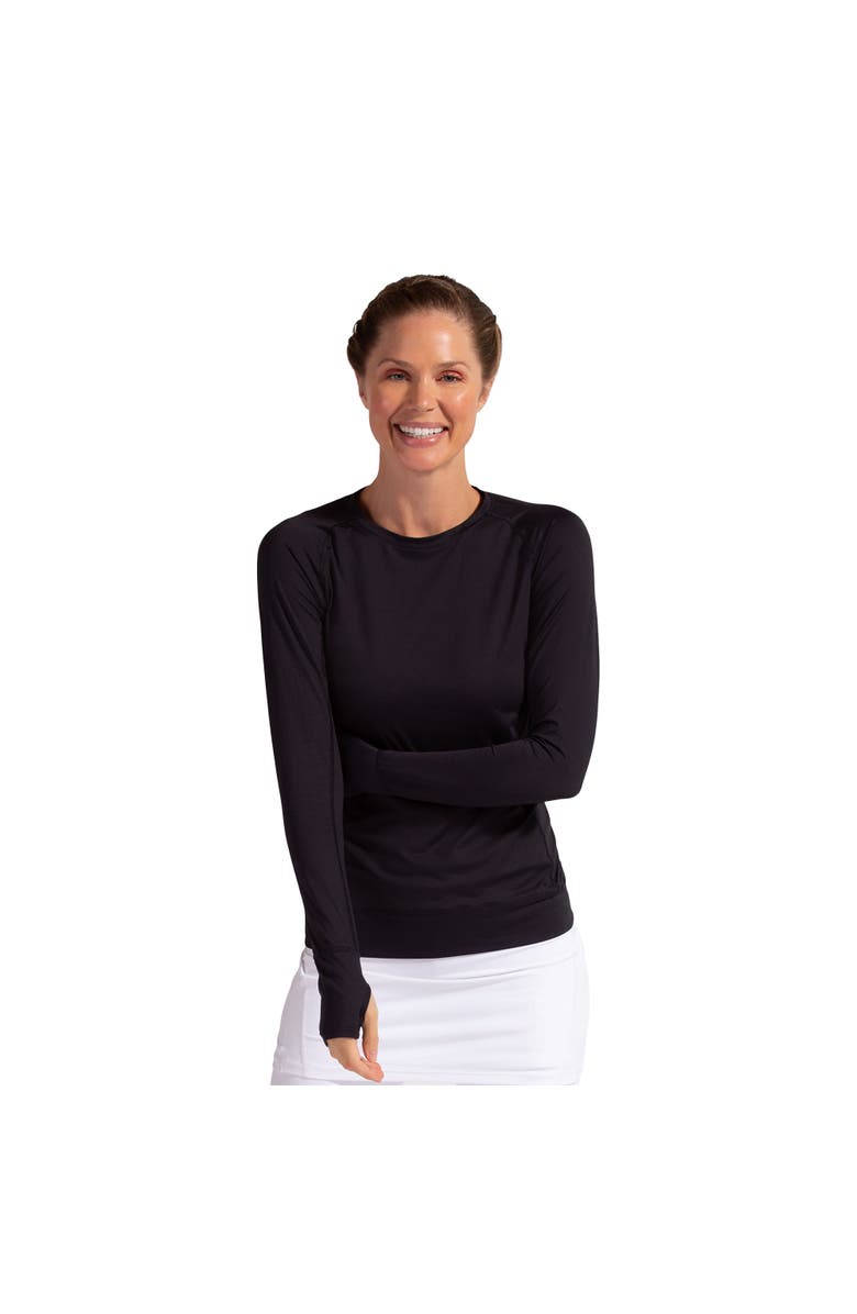 BloqUV Women's Pullover Sun Shirt, Main, color, Black