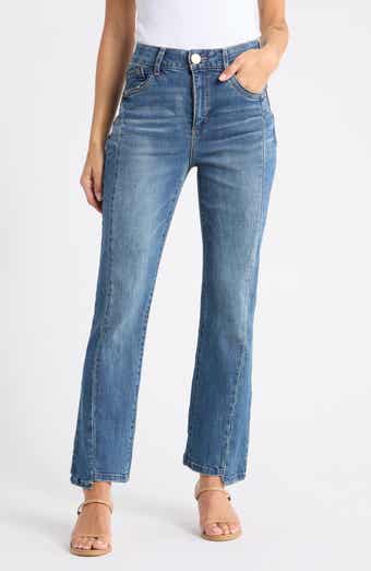 Step Hem Barley Bootleg Jeans