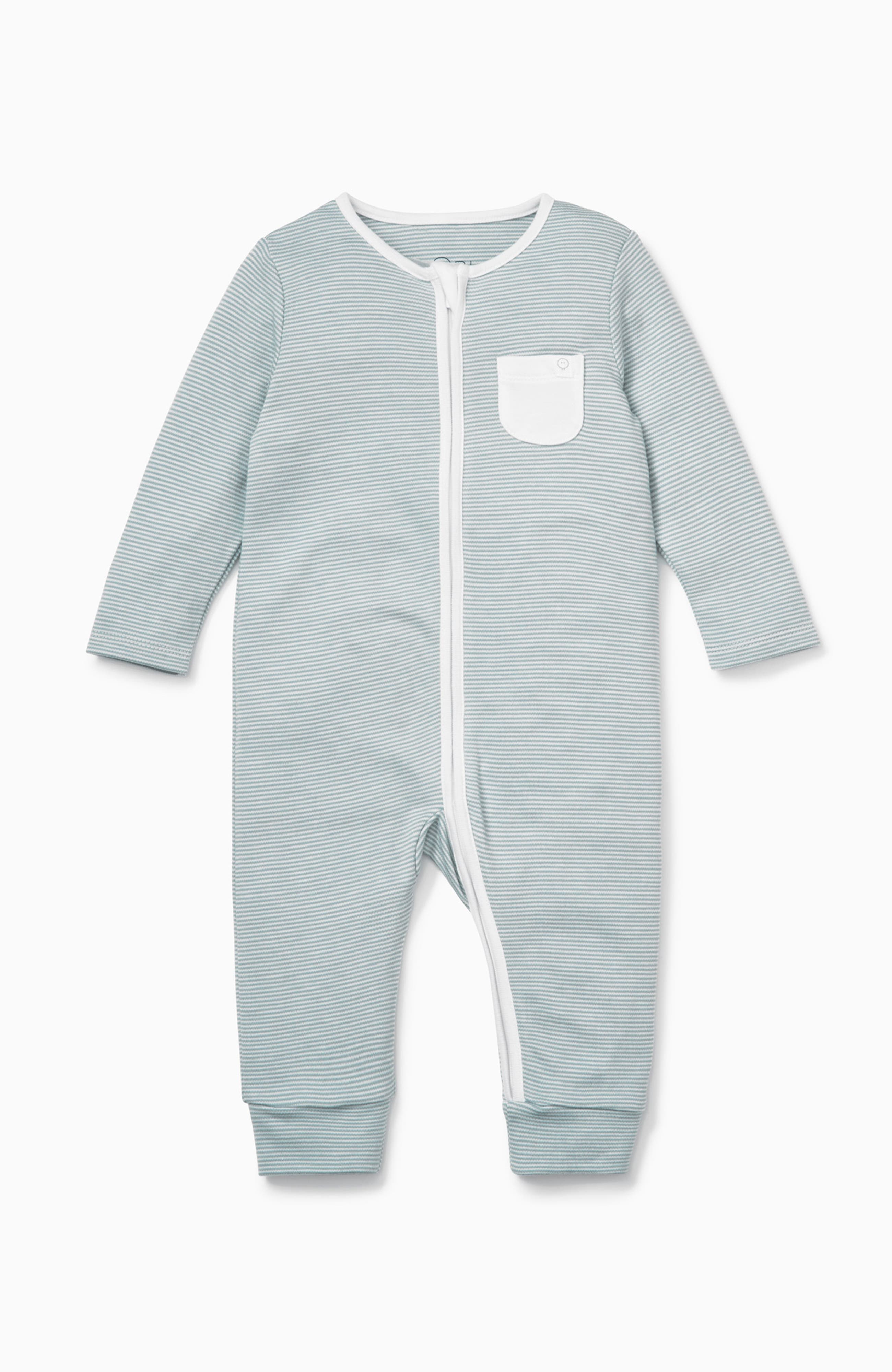 Mori Babies'  Two Way Zip-up Romper In Multi