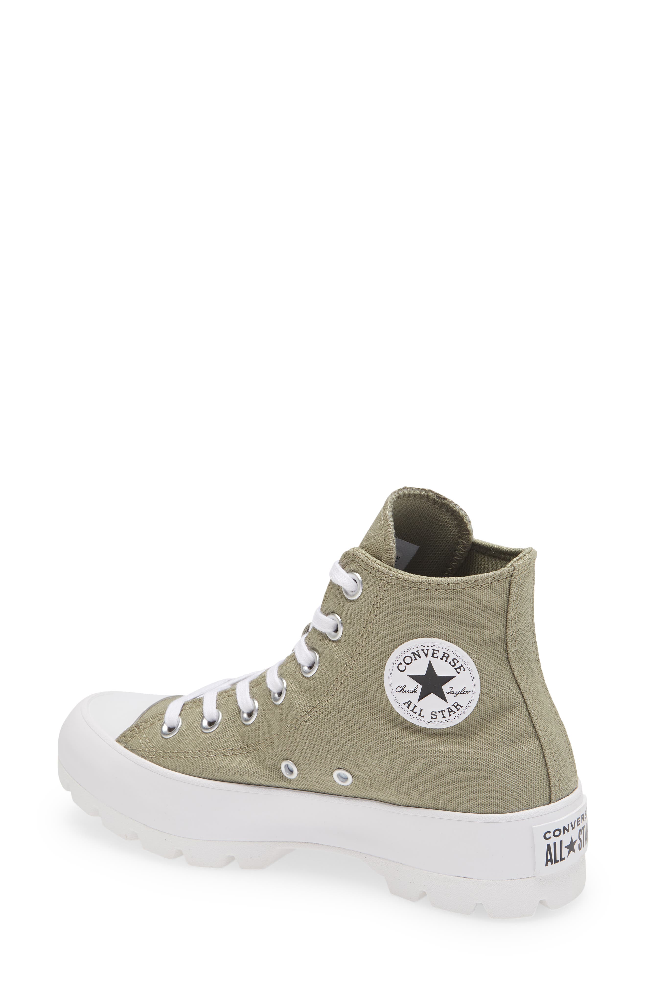 Gender Inclusive Chuck Taylor® All Star® Lugged Sneaker, Alternate, color, LIGHT FIELD SURPLUS/ WHITE