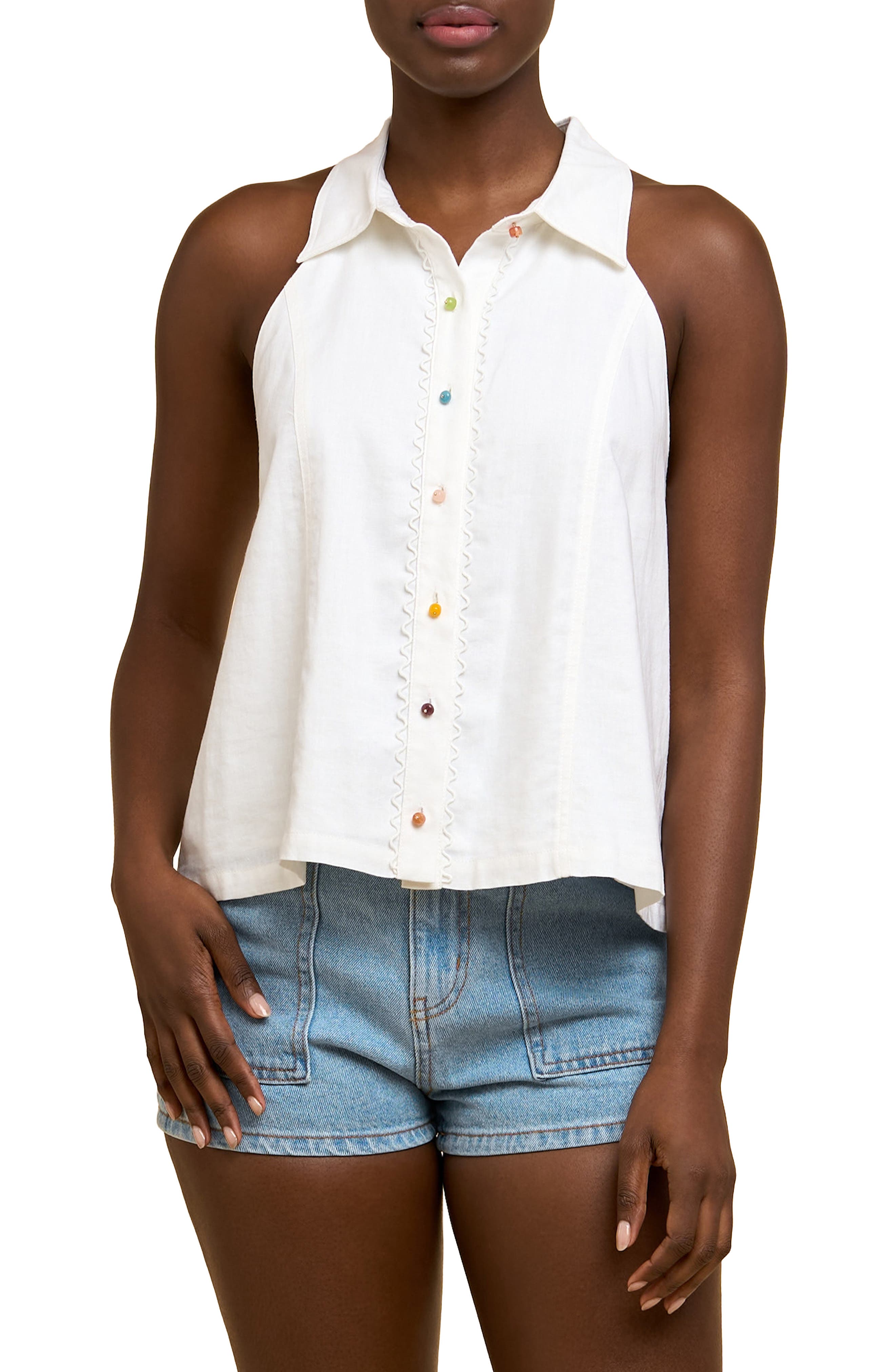 CIEBON Ria Collared Tank