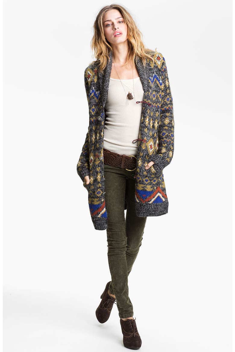 'City Is a Jungle' Cardigan, Main, color, JUNGLE COMBO