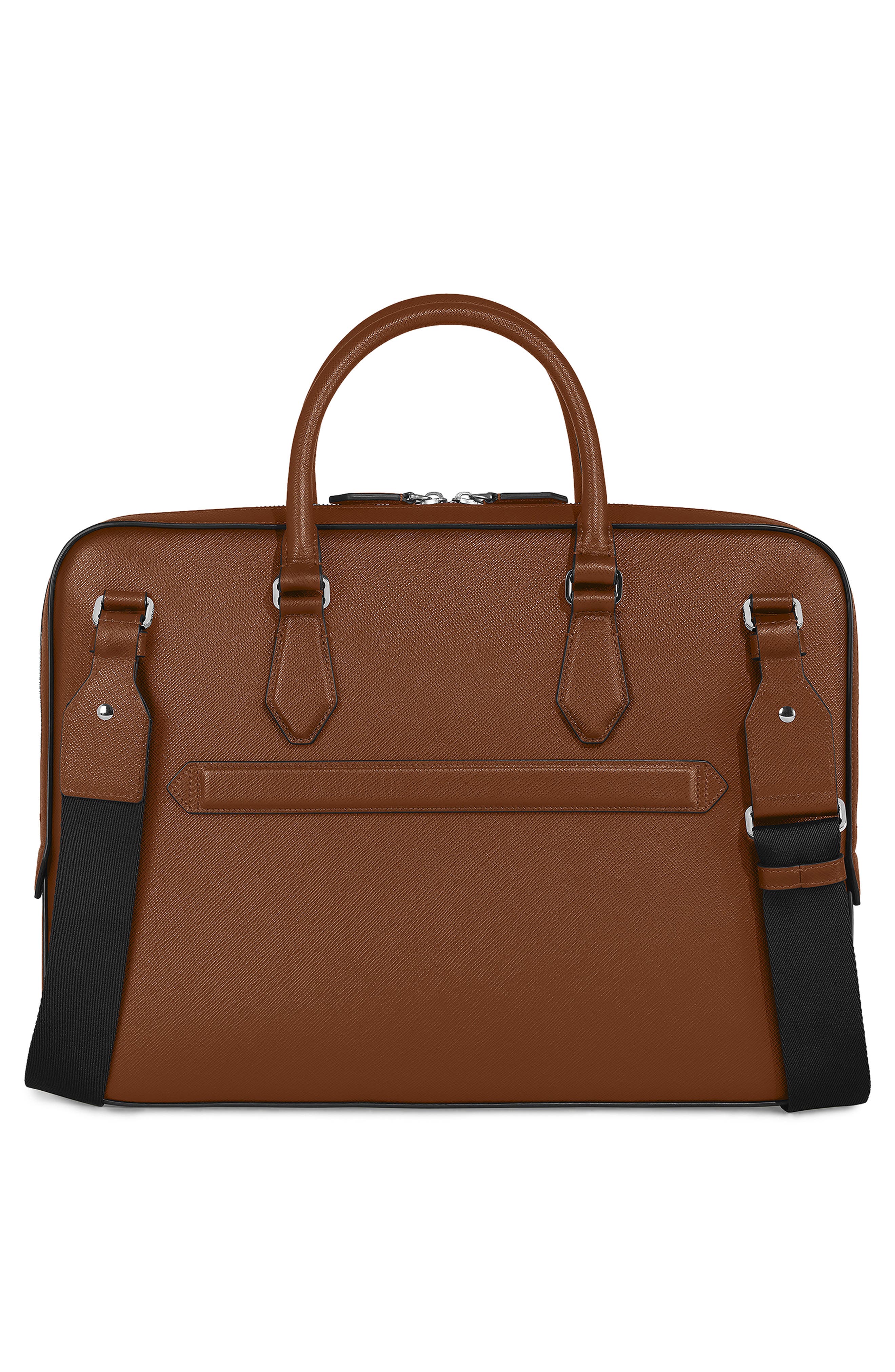 Montblanc Sartorial Leather Document Case, Alternate, color, 