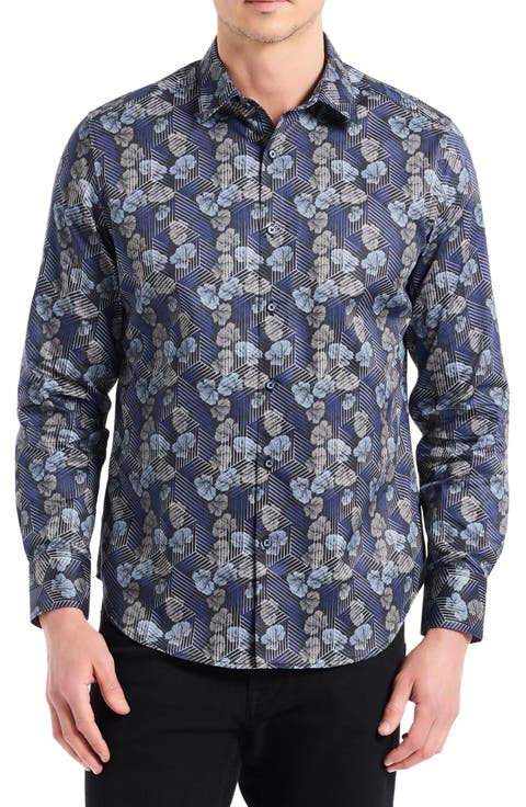Henry Cotton Button-Up Shirt