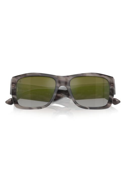 Scuderia Ferrari 56mm Square Sunglasses In Green
