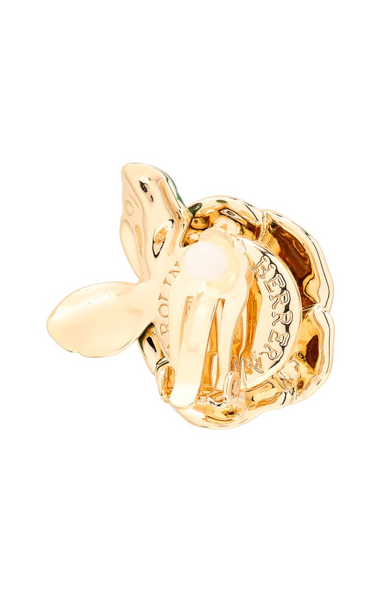 Carolina Herrera Flower Stud Earring, Alternate, color, Multi-Color