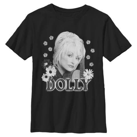 Boys' Distressed Daisies Portrait Short Sleeve T-shirt