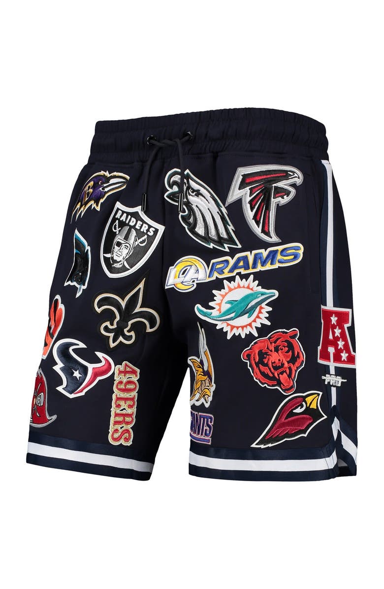 PRO STANDARD Men's Pro Standard Navy NFL Pro League Allover Shorts, Alternate, color, Navy