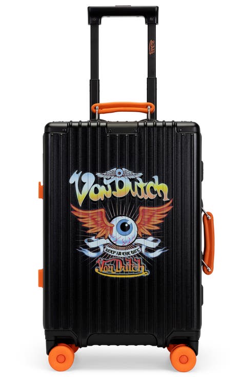 Cross Roads Polycarbonate Carry-on Suitcase with Aluminum Frame