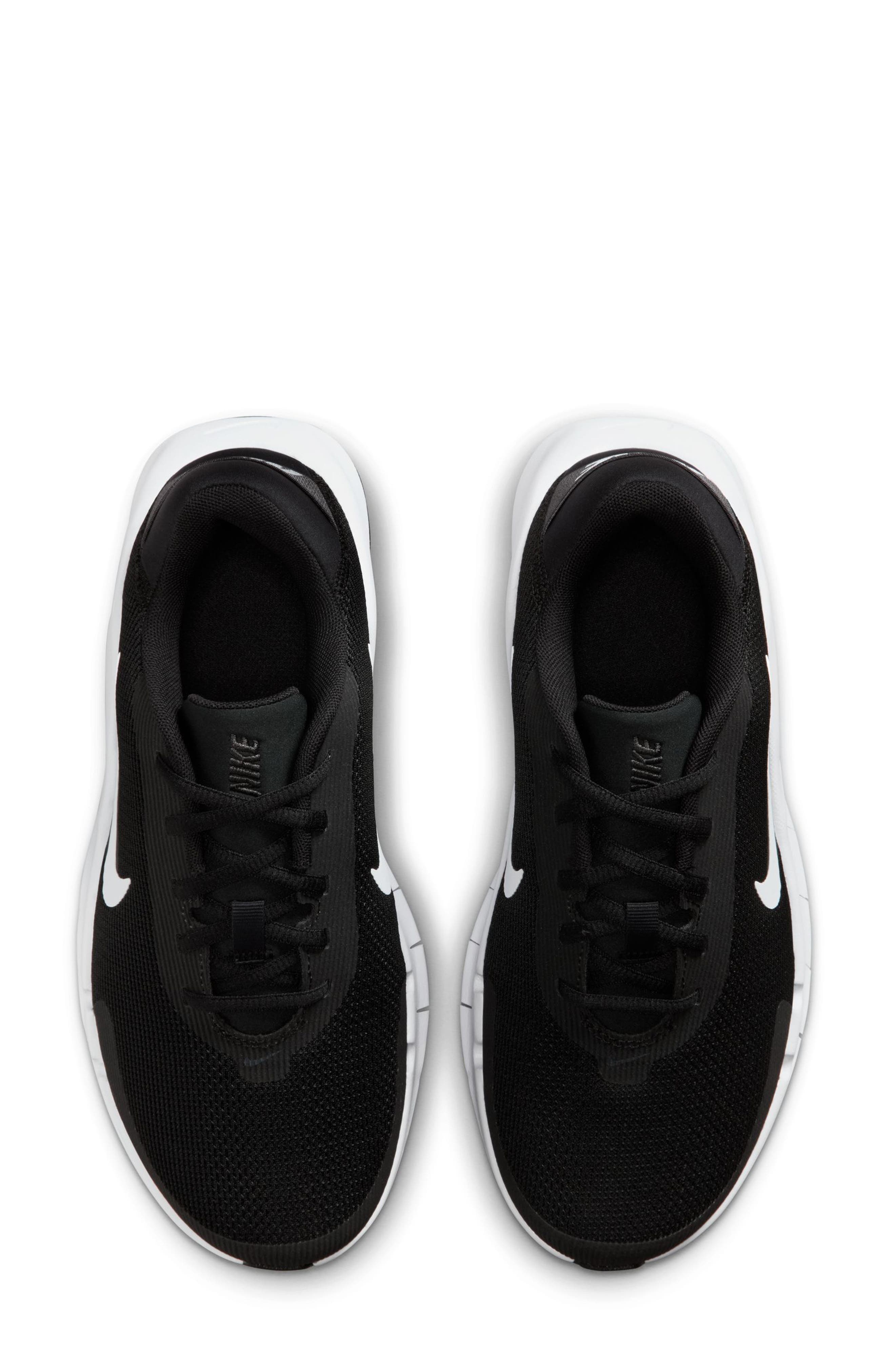Nike Flex Train Sneaker - Extra Wide Width, Alternate, color, Black/ White/ Anthracite