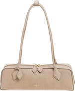 Alaïa Medium Le Teckel Suede East/West Shouder Bag