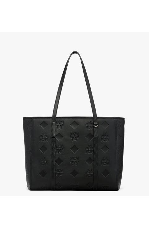 Medium Toni Top-Zip Shopper in Maxi Monogram Leather