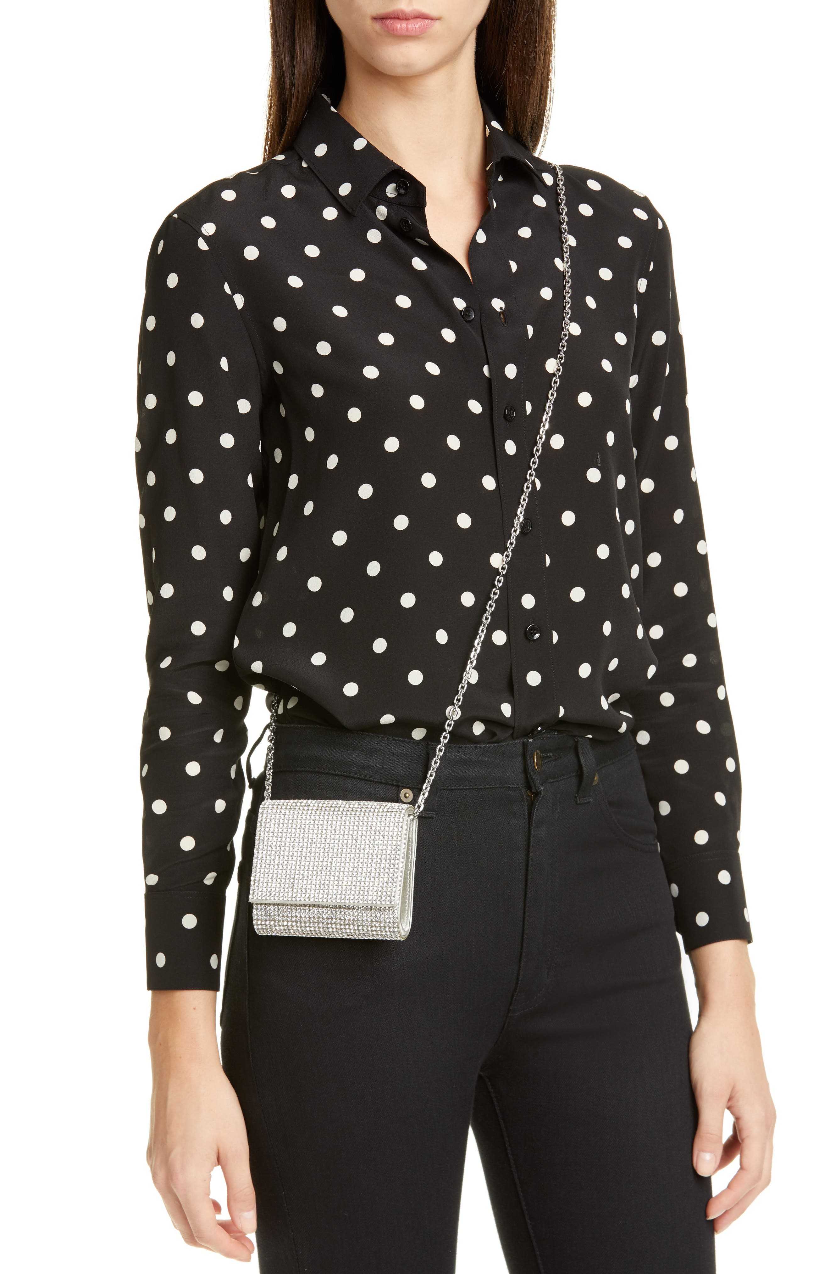 Judith Leiber Couture Fizzy Beaded Clutch, Alternate, color, 