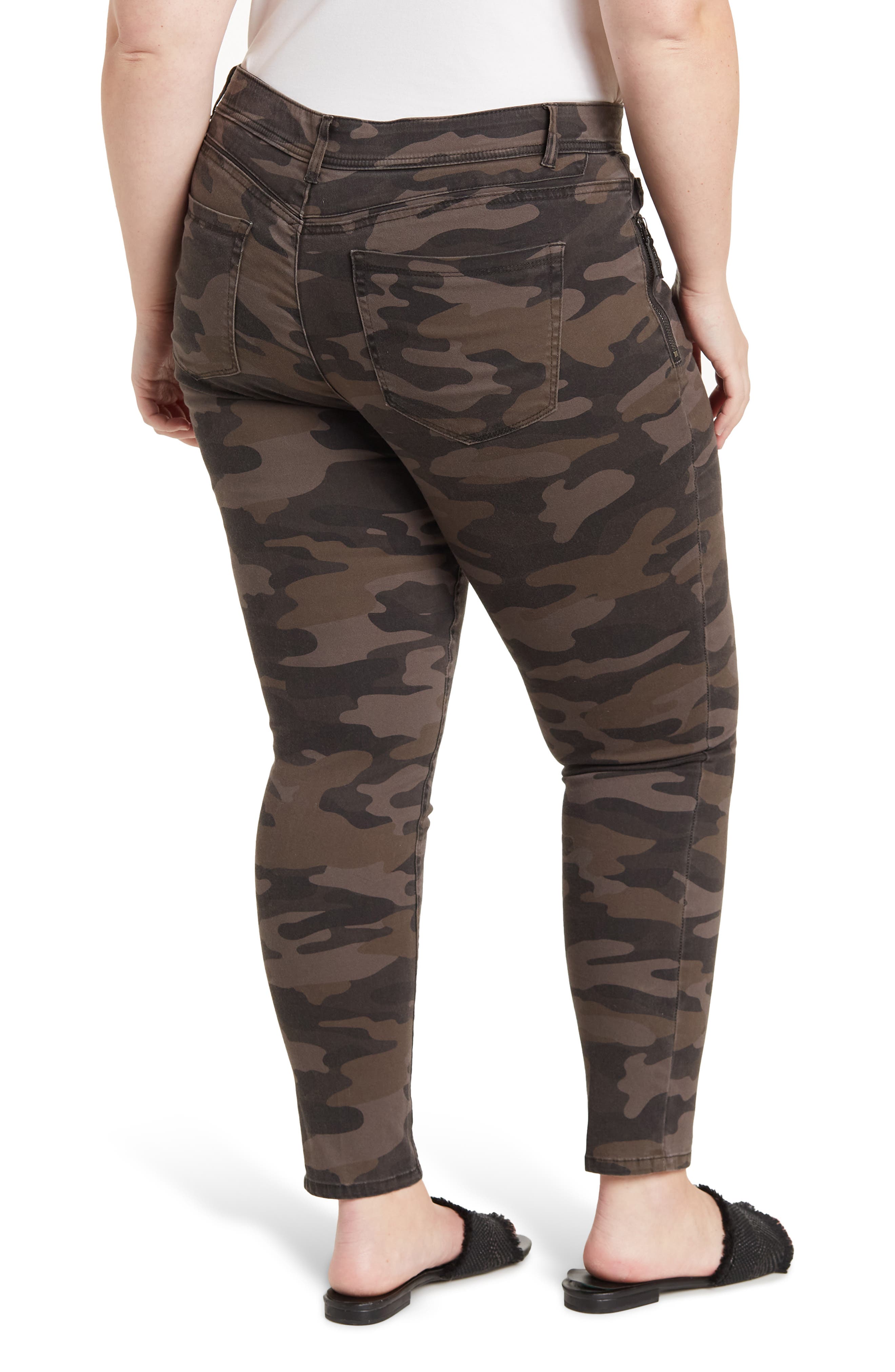 Democracy Ab Solution Side Zip Camo Jeggings (Women) | Nordstromrack