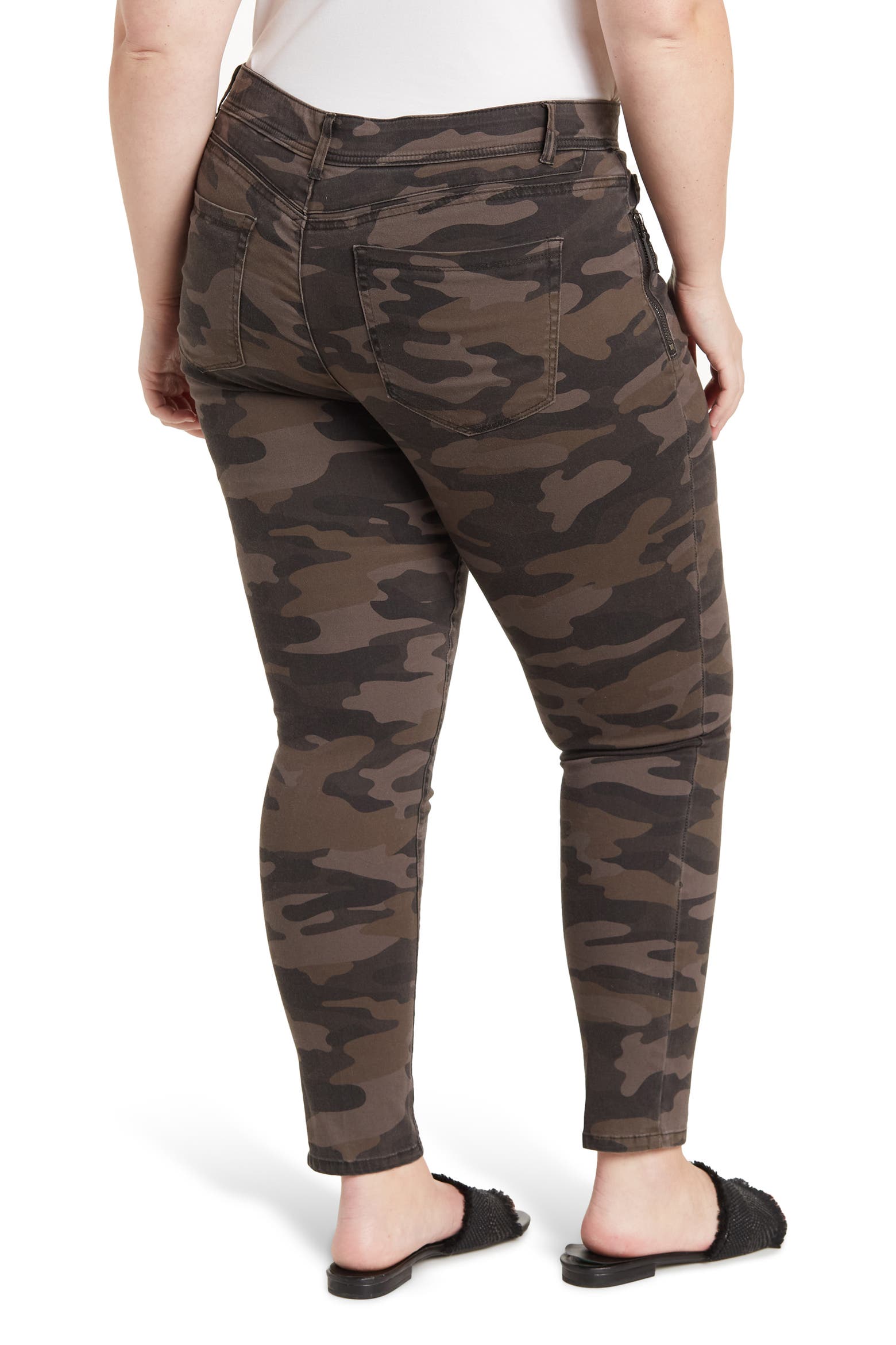 Ab Postcode Democracy Ab Solution Side Zip Camo Jeggings (Women) | Nordstromrack