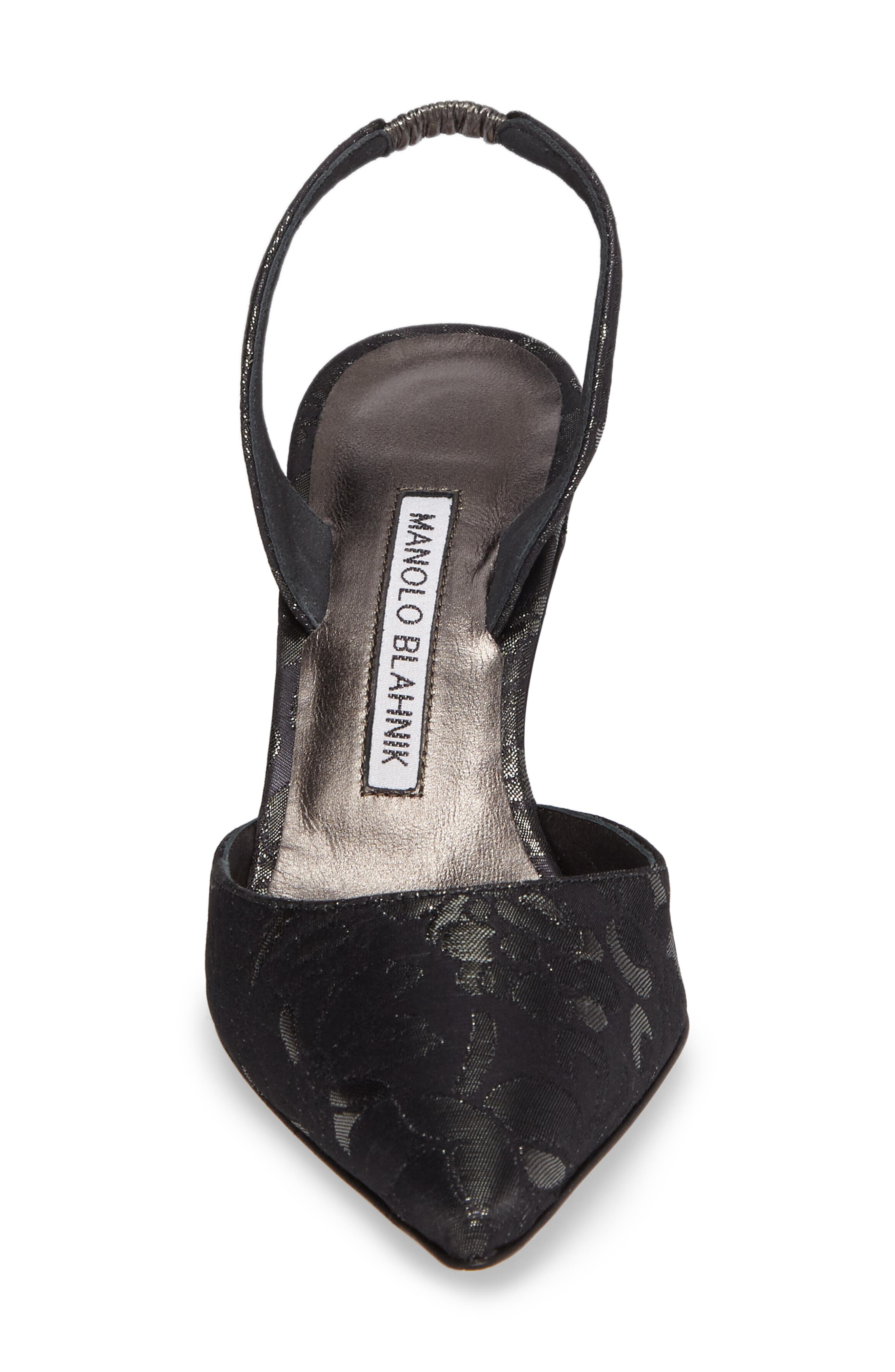 Manolo Blahnik Carolyne Slingback Pump, Alternate, color, 